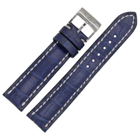 bracelet cuir bleu pour montre breitling|Bracelets de montre en ligne .